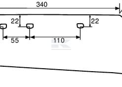 Reja con pico der. SSP332O Rabe