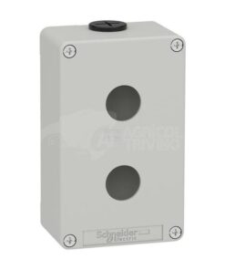 Push button box, metal 2 hole