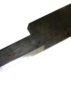 Contracuchilla falciforme picadora paja 198 x 50 x 3 mm Ø 6,5 mm