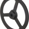 Polea para correa trapecial, 1 canal Z o SPZ, Ø284 mm, Kramp