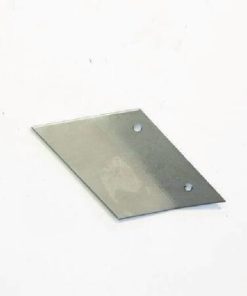 Chapa inferior rascador izq.