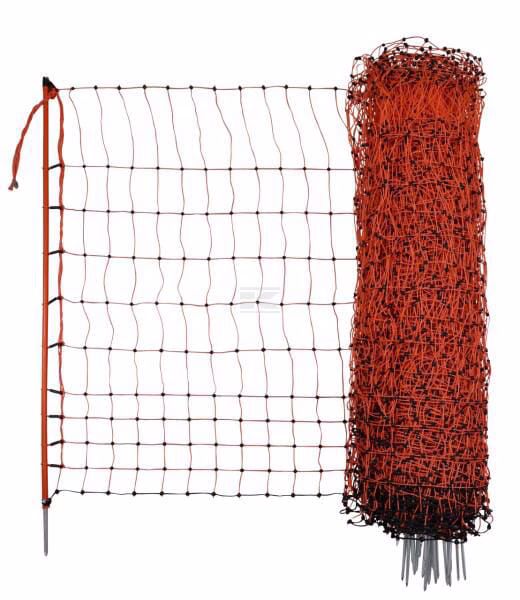 Poultry E-net 106cm 50m SP orange 1 Poultry E-net 106cm 50m SP orange