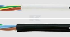 Cable 3x1.5mm², white, PVC