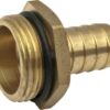 Hose stud, 3/4" x 1" 2 Hose stud, 3/4" x 1"