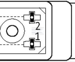 Conector de válvula tipo BI
