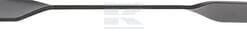 Mulching blade L: 430mm/17", x3mm round hole: diameter 10 suitable for Husqvarna