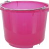 Cubo rosa transparente 12 l