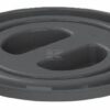 Tapa para cubo de 12l negro
