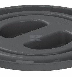 Tapa para cubo de 12l negro