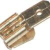 Terminal de crimpado, doble, 6.4x0.8mm (100 uds.)