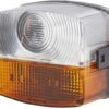 Luz de intermitencia y galibó 21 W, cuadrada, 12 V, ámbar / transparentee, atornillable, 85 x 54 x 9 5 mm, Hella
