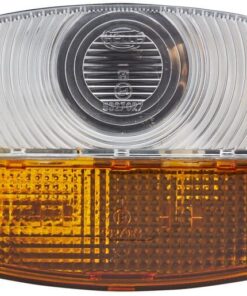 Luz de intermitencia y galibó 21 W, cuadrada, 12 V, ámbar / transparentee, atornillable, 85 x 54 x 95 mm, Hella