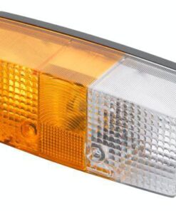 Luz de intermitencia y galibó 21 / 5 W, rectangular, 12 V, ámbar / transparente, atornillable, lado derecho, 158 x 51 x 64 mm, Hella