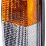 Luz de intermitencia y galibó 21 / 5 W, rectangular, 12 V, ámbar / transparentee, atornillable, 125 x 45 x 62 mm, Hella
