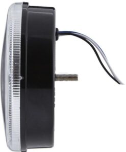 Luz de intermitencia y galibó LED, front, redonda, 10 / 30 V, transparente, atornillable, Ø 122 mm, 24 LED, Hella ValueFit