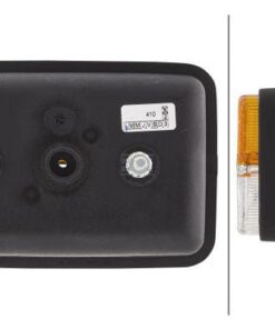 Luz de posición e intermitencia 21/5 W, rectangular, 12 V, ámbar / transparente, atornillable, 120 x 55 x 80mm, Hella