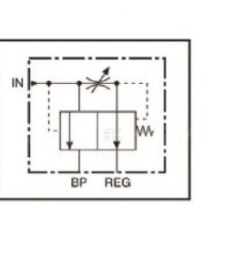 VFD120RD200J VAR F/D 3/4” BSPP PORTS