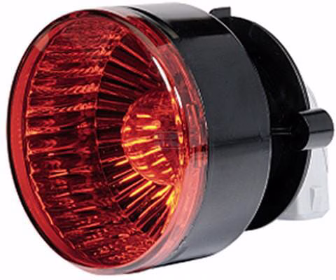 Luz de freno redonda, 12 V, roja, atornillable, Ø 66 mm, Hella 7 Luz de freno redonda, 12 V, roja, atornillable, Ø 66 mm, Hella