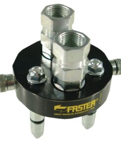 Multifaster DN10-2x1/2" BSPP tapón de sección móvil