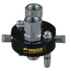 Multifaster DN12-2 x 1/2" BSPP tapón de sección móvil