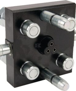 Multifaster DN10-4 x 1/2" BSPP + 1 x enchufe eléctrico de sección móvil