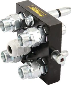 Multifaster DN10-4 x 15L - M22x1,5 + 1 x enchufe eléctrico de sección móvil