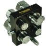 Multifaster DN12/DN20-2 x 1/2" - 2 x 3/4" BSPP tapón de sección móvil