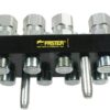 Multifaster DN12-8 x 1/2" BSPP tapón de sección móvil