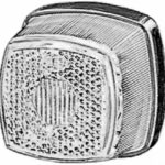 Luz lateral 62x62 Hella