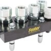 Multifaster DN12-4 x 1/2" BSPP + 1 x enchufe eléctrico de sección móvil