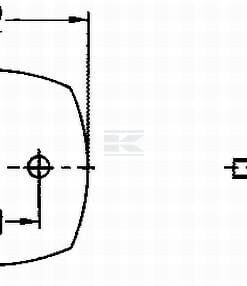 Luz lateral 62x62 Hella