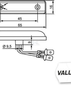 Luz lateral LED