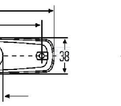 Luz lateral Hella