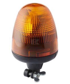 Faro rotativo halógeno, ámbar, 24 V, montaje sobre mástil, Ø 135 mm x 222 mm, Rotaflex de Hella