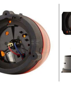 Faro rotativo halógeno, ámbar, 24 V 70 W, fijación atornillable Ø135 x 174 mm, Hella