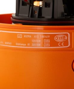 Faro rotativo halógeno Jr plus flex, ámbar, 24 V 70 W, fijación atornillable, Hella