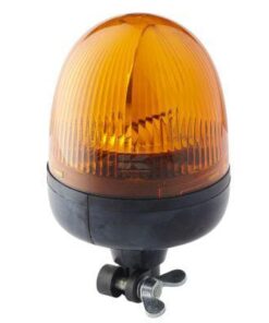 Faro rotativo halógeno Rota, ámbar, 24 V, montaje sobre mástil, Ø167 mm x 222 mm, Hella
