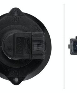 Luz de freno redonda, 12 V, roja, atornillable, Ø 66 mm, Hella