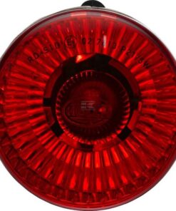 Luz de freno redonda, 12 V, roja, atornillable, Ø 66 mm, Hella 11 Luz de freno redonda, 12 V, roja, atornillable, Ø 66 mm, Hella