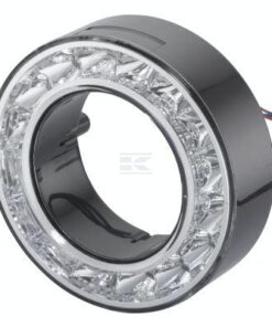 Luz de freno LED, 2,30 W, anular, 12 V, blanca, 16 LED, Hella