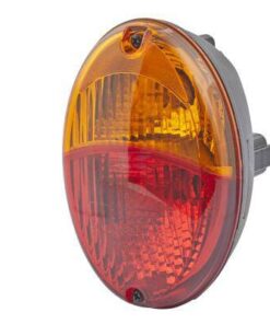 Luz trasera ovalada, 12 V, rojo/ámbar, atornillable, 140,4x98,4x98,4 mm, Hella
