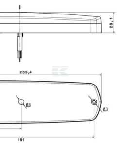 Luz de parada LED