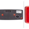 Luz de galibó rectangular, 12 V, roja, atornillable, 110 x 25 x 40 mm, Hella