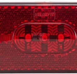Luz de galibó LED, rectangular, 24 V, roja, atornillable, 108 x 10,5 x 44 mm, Hella ValueFit