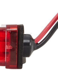 Luz de galibó LED, rectangular, 12 V, roja, atornillable, 65 x 11 x 16 mm, Hella ValueFit