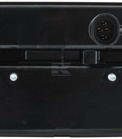 Luz posterior rectangular, 12 V, roja / naranja, atornillable, 220 x 100 mm, Hella