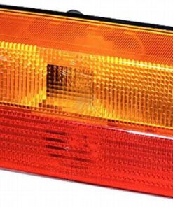 Luz posterior rectangular, 12 V, roja / naranja, atornillable, 220 x 100 mm, Hella