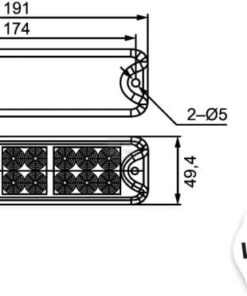 Luz trasera LED