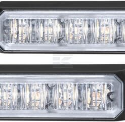 Luz de emergencia tipo estroboscópico con soporte de aluminio