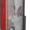 Luces de gálibo 4W, rectangular, 12/24V, rojo/blanco, atornillable, 120x37x42 mm, Hella